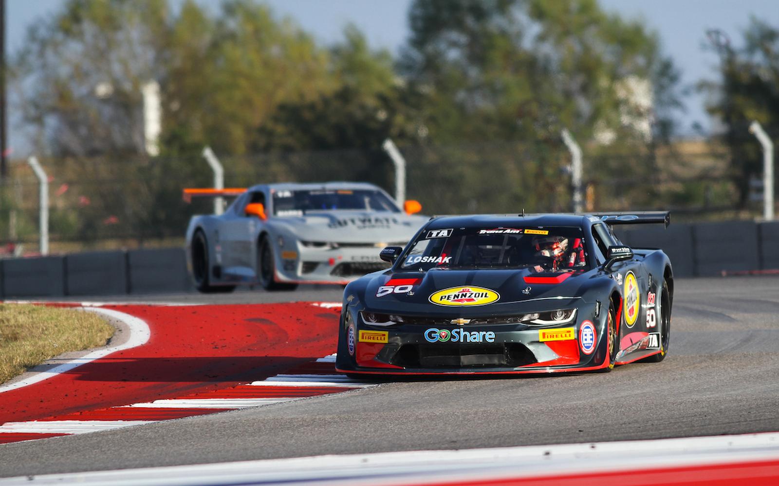 Burtin Racing and Loshak Make for Successful Podium Debut in Texas